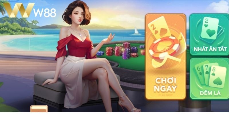 Các loại game bài phổ biến tại nhà cái W88