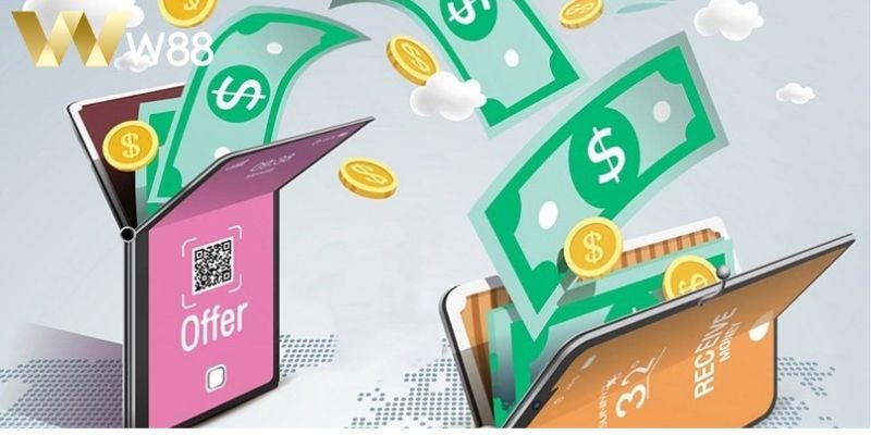 Các bước giao dịch thanh toán chi tiết tại W88
